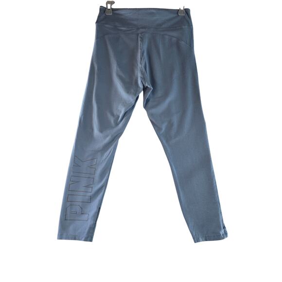 Victoria's Secret Pink Yoga Leggings Blue Size L - Picture 2 of 8